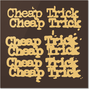 Retro Cheap Trick Posters and Art